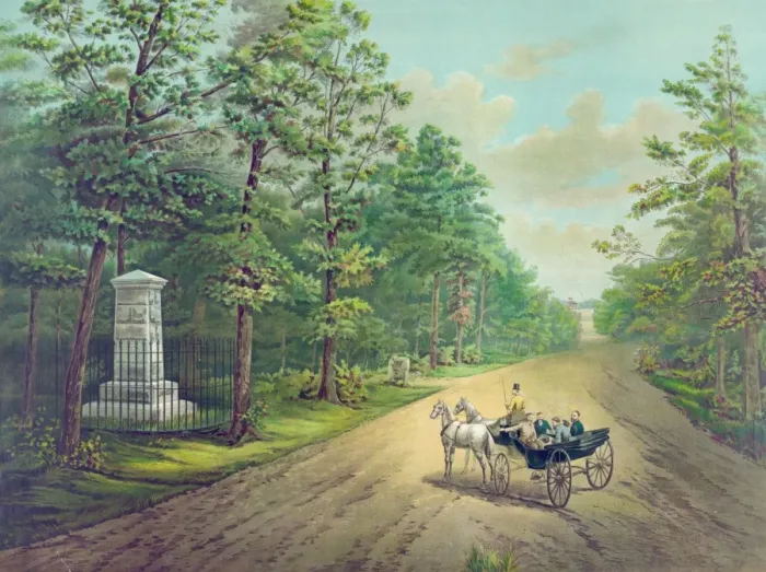 Framed Print : The Place were Stonewall Jackson fell, mortally wounded Framed Print : The Place were Stonewall Jackson fell, mortally wounded