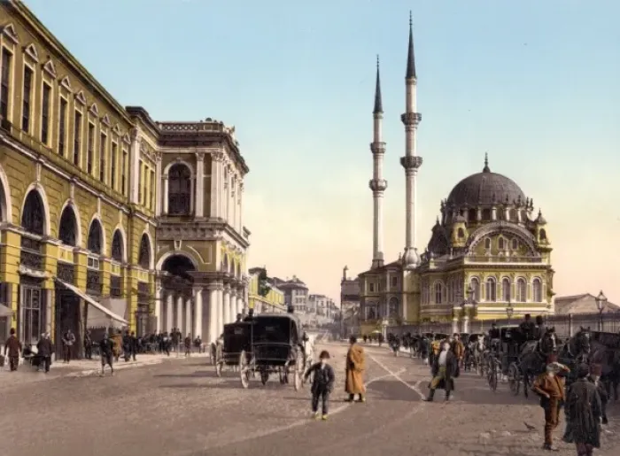 Framed Print : Place de Tophane, Constantinople Framed Print : Place de Tophane, Constantinople