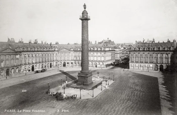 Framed Print : Place Vendome and column, Paris France Framed Print : Place Vendome and column, Paris France