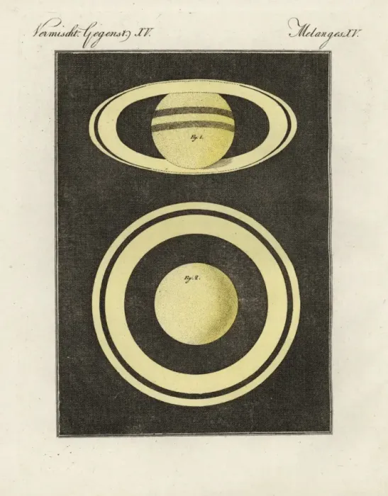Framed Print : Planet Saturn with its seven rings Framed Print : Planet Saturn with its seven rings