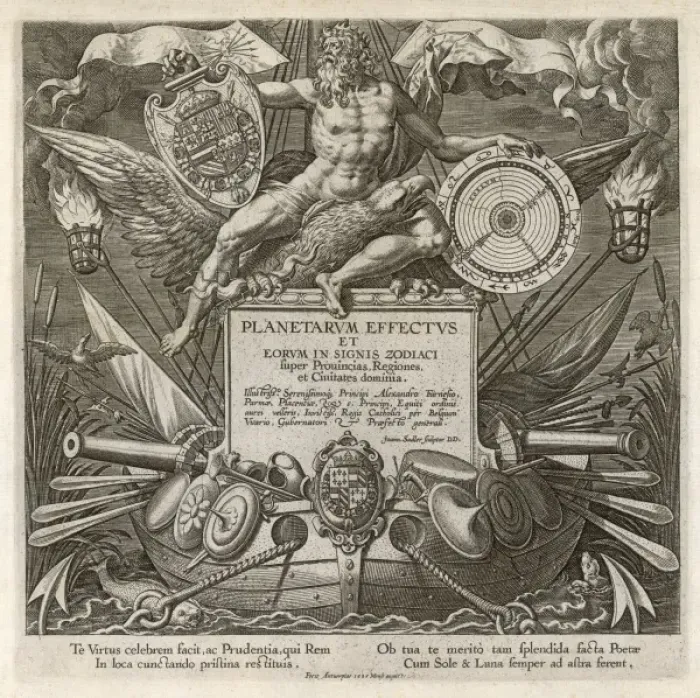 Framed Print : Planets - Title Page