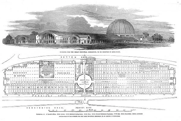 Plans for the Crystal Palace