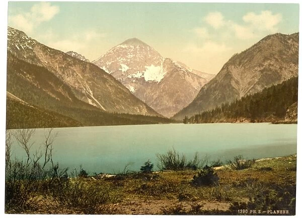 Plansee, general view, Tyrol, Austro-Hungary
