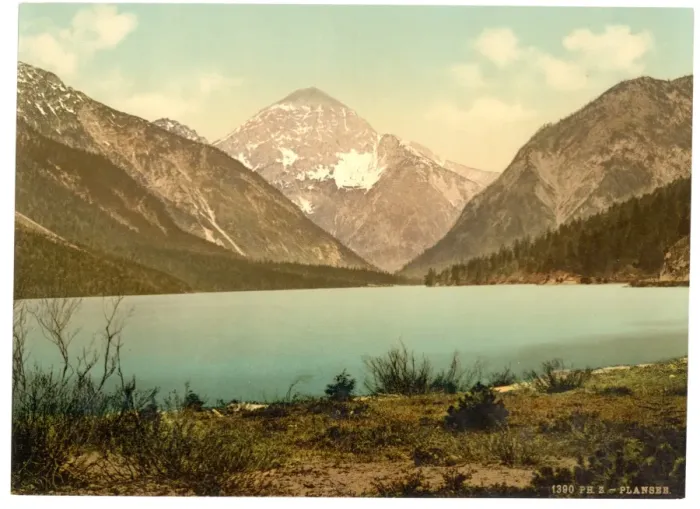Framed Print : Plansee, general view, Tyrol, Austro-Hungary Framed Print : Plansee, general view, Tyrol, Austro-Hungary