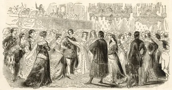 Framed Print : The Plantagenet Ball at Buckingham Palace Framed Print : The Plantagenet Ball at Buckingham Palace
