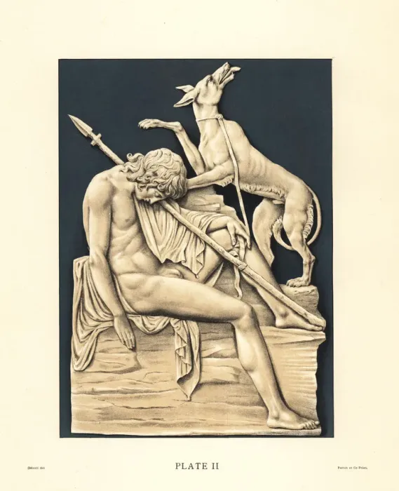 Framed Print : Plaque of Endymion on the rock Latmos Framed Print : Plaque of Endymion on the rock Latmos