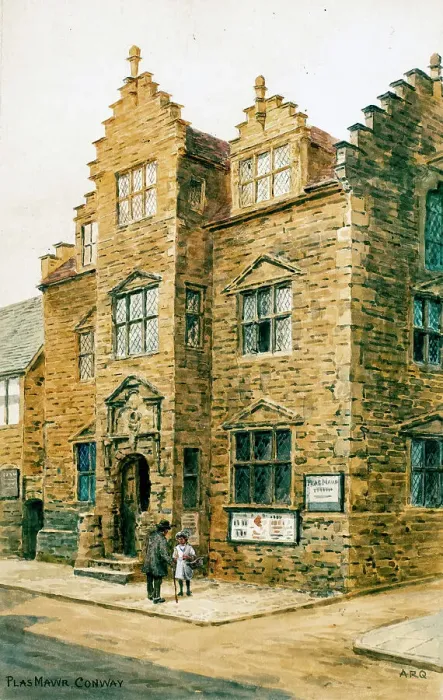 Framed Print : Plas Mawr, Elizabethan townhouse, Conwy (Conway), N Wales Framed Print : Plas Mawr, Elizabethan townhouse, Conwy (Conway), N Wales