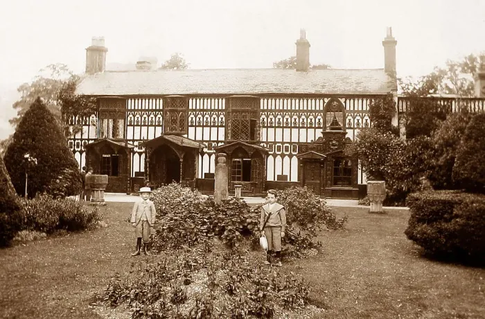 Framed Print : Plas Newydd Llangollen Victorian period Framed Print : Plas Newydd Llangollen Victorian period