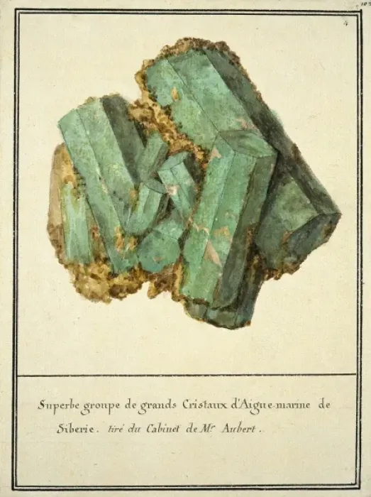 Framed Print : Plate 102 from Mineralogie Framed Print : Plate 102 from Mineralogie