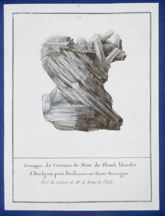 Framed Print : Plate 11 from Mineralogie Framed Print : Plate 11 from Mineralogie