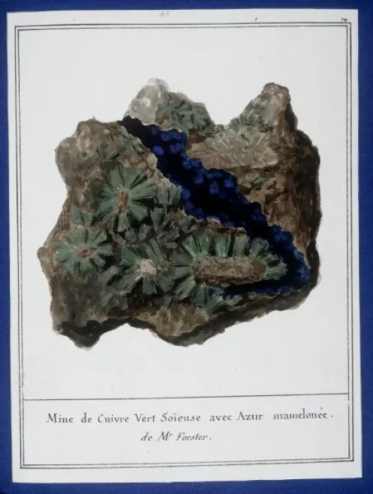 Framed Print : Plate 40 from Mineralogie Framed Print : Plate 40 from Mineralogie