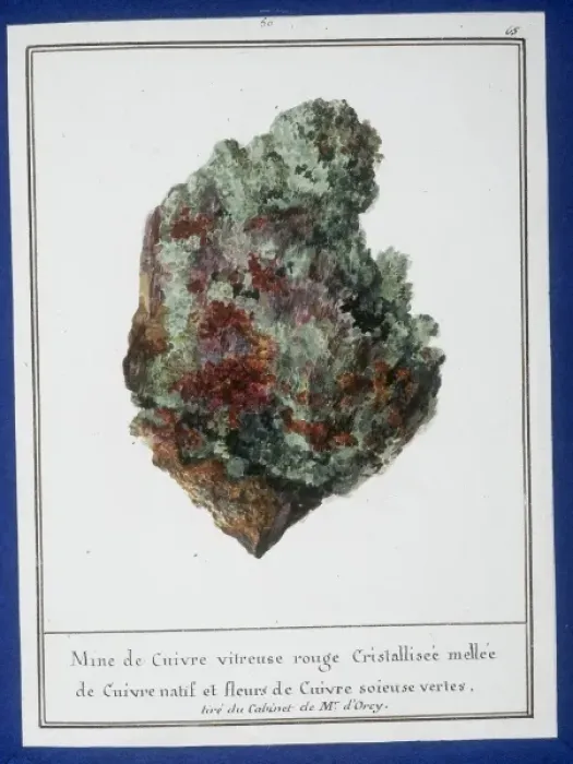Framed Print : Plate 45 from Mineralogie Framed Print : Plate 45 from Mineralogie