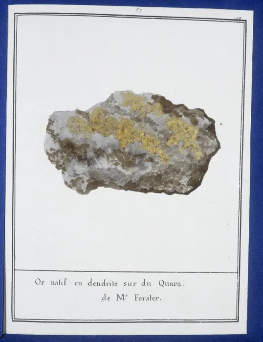 Framed Print : Plate 51 from Mineralogie Framed Print : Plate 51 from Mineralogie