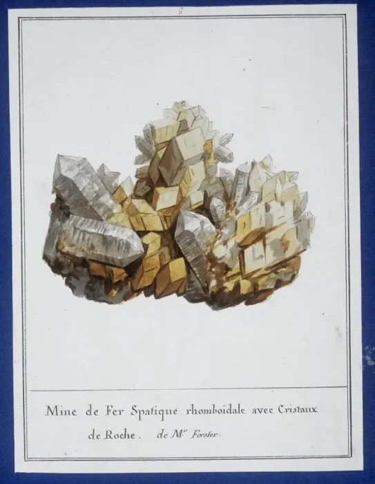 Framed Print : Plate 6 from Mineralogie Framed Print : Plate 6 from Mineralogie