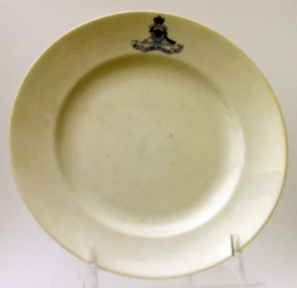 Side plate of the 6th London Brigade Royal Field Artillery