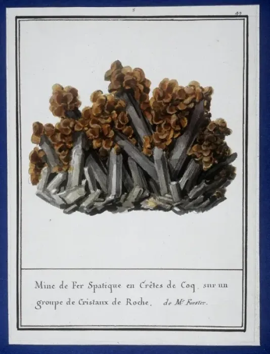 Framed Print : Plate 8 from Mineralogie Framed Print : Plate 8 from Mineralogie