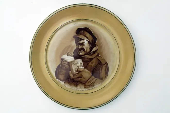 Framed Print : Plate - When the ell is goin to be strawberry Framed Print : Plate - When the ell is goin to be strawberry