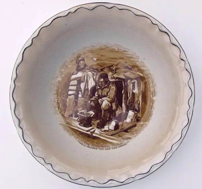 Framed Print : Plate - Historical Touch Well Alfred ow are the cakes Framed Print : Plate - Historical Touch Well Alfred ow are the cakes