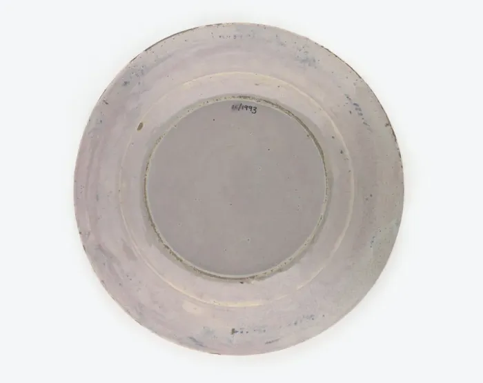 Framed Print : Plate, reverse Framed Print : Plate, reverse