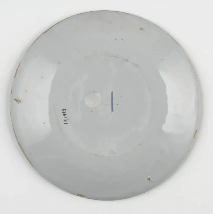 Framed Print : Plate, reverse Framed Print : Plate, reverse