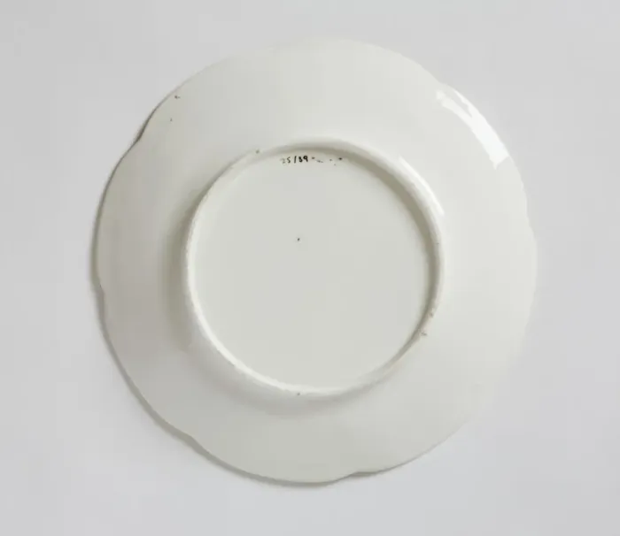 Framed Print : Plate, reverse Framed Print : Plate, reverse