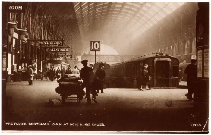 Framed Print : Platform 10, King Cross Station, London Framed Print : Platform 10, King Cross Station, London