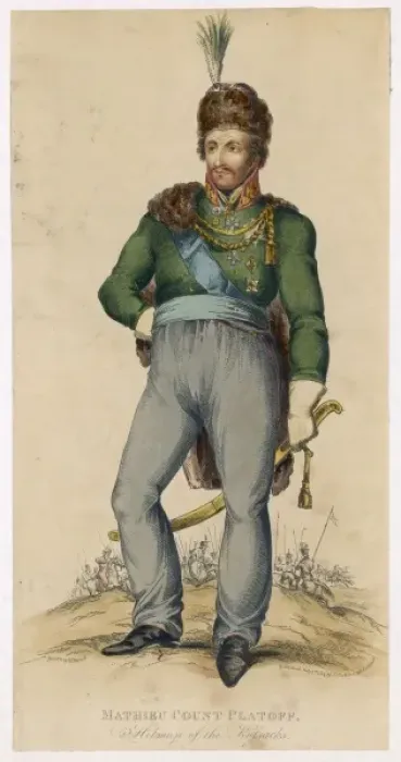 Framed Print : Platov Russian Soldier Framed Print : Platov Russian Soldier