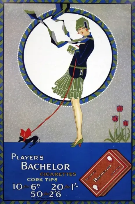 Framed Print : Players Bachelor cigarettes Framed Print : Players Bachelor cigarettes