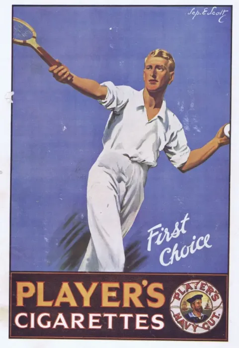 Framed Print : Players Cigarettes Advert, 1927 Framed Print : Players Cigarettes Advert, 1927
