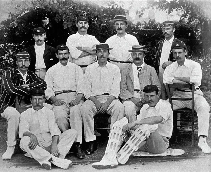 Framed Print : The Players Cricket Team in 1895 Framed Print : The Players Cricket Team in 1895