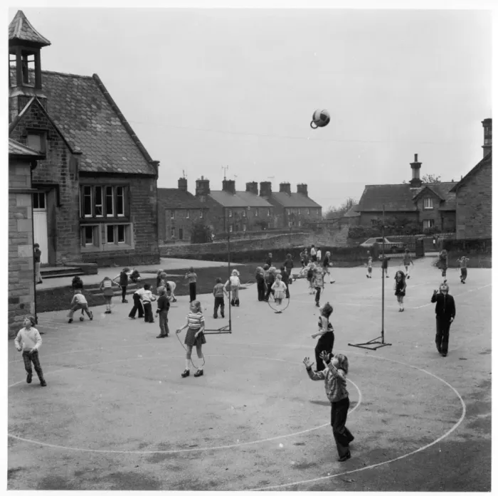 Framed Print : Playground / Pilsey School Framed Print : Playground / Pilsey School