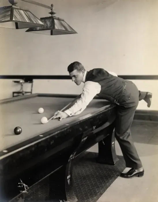 Framed Print : Playing billiards Framed Print : Playing billiards