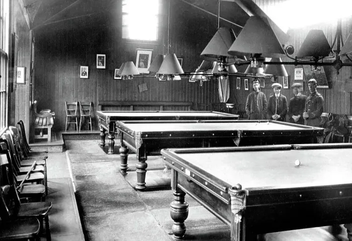 Framed Print : Playing billiards, Longmoor Military Camp Framed Print : Playing billiards, Longmoor Military Camp