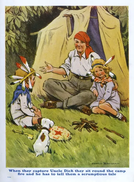 Framed Print : Playing at camps Framed Print : Playing at camps