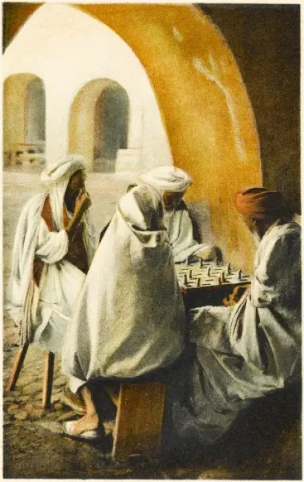 Framed Print : Playing Chess in Algeria Framed Print : Playing Chess in Algeria