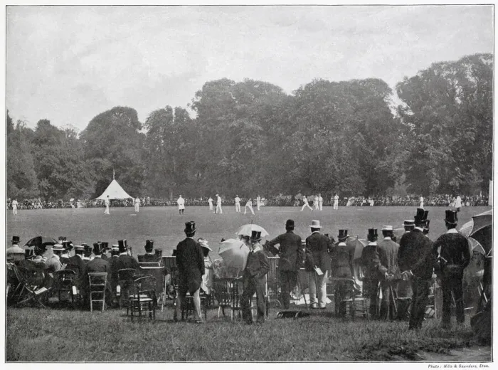 Framed Print : The Playing Fields of Eton College. Date: 1897 Framed Print : The Playing Fields of Eton College. Date: 1897