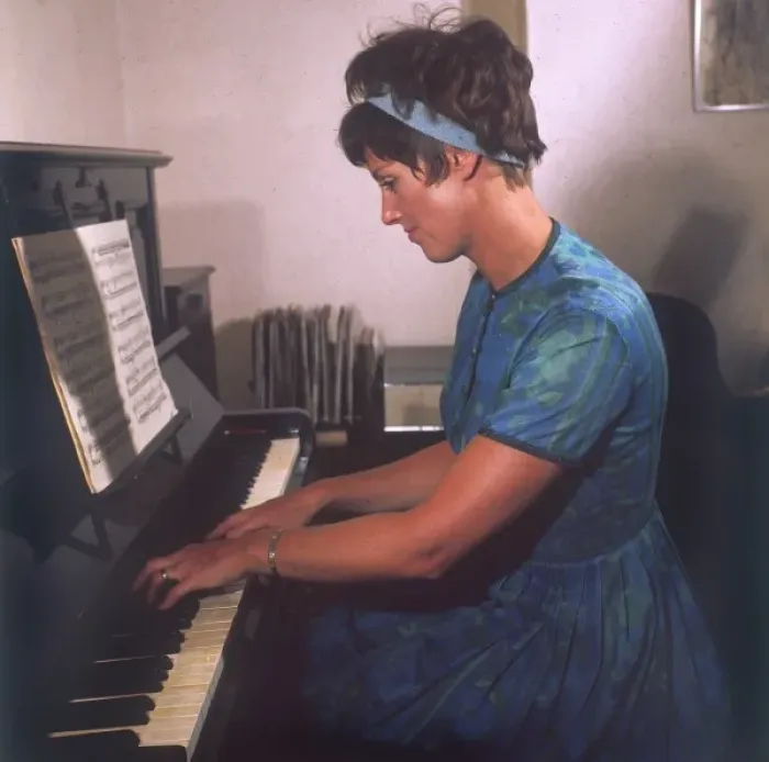Framed Print : Playing the Piano Framed Print : Playing the Piano