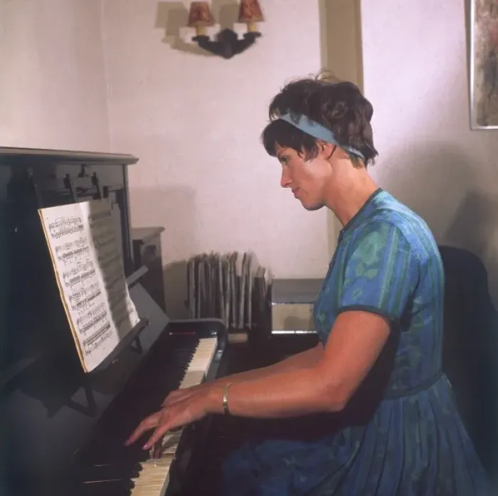 Framed Print : Playing the Piano Framed Print : Playing the Piano
