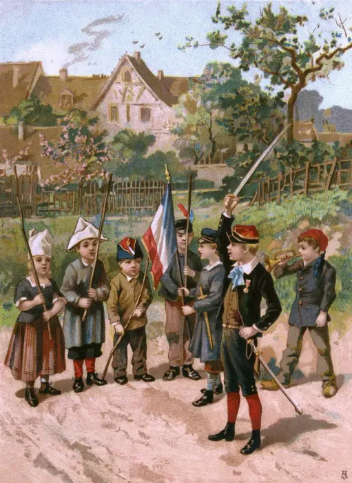 Framed Print : PLAYING SOLDIERS Framed Print : PLAYING SOLDIERS