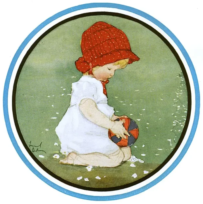 Framed Print : Playtime by Muriel Dawson Framed Print : Playtime by Muriel Dawson
