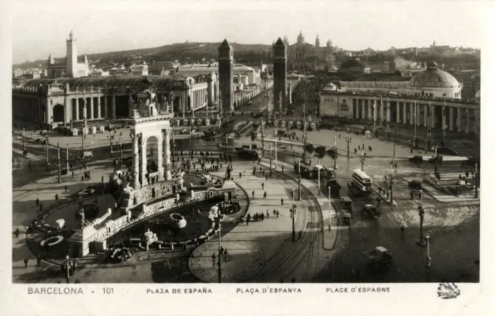 Framed Print : Plaza de Espana, Barcelona, Spain Framed Print : Plaza de Espana, Barcelona, Spain