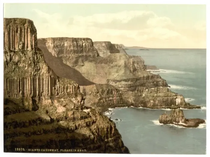 Framed Print : Pleaskin Head, Giants Causeway. County Antrim, Ireland Framed Print : Pleaskin Head, Giants Causeway. County Antrim, Ireland