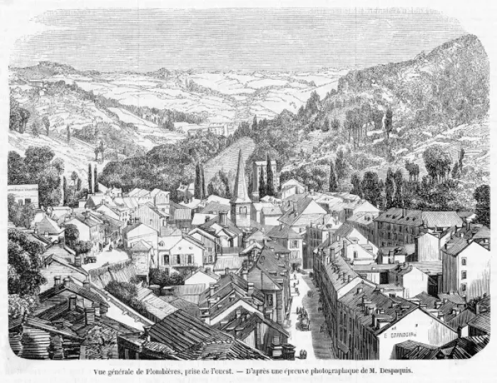 Framed Print : Plombieres Les Bains Framed Print : Plombieres Les Bains