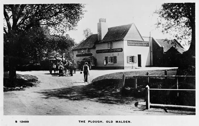 Framed Print : Plough Inn, Old Malden, Worcester Park, SW London (Surrey) Framed Print : Plough Inn, Old Malden, Worcester Park, SW London (Surrey)