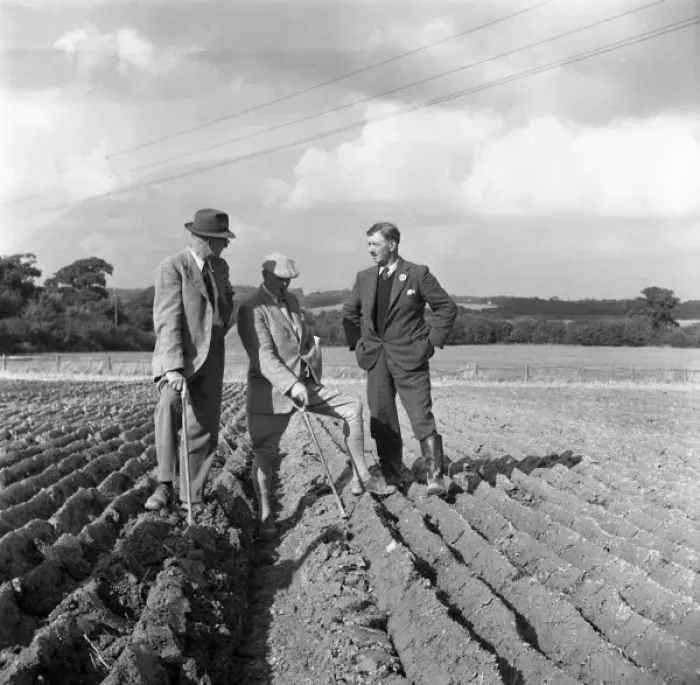 Framed Print : Ploughing Contest 1950S Framed Print : Ploughing Contest 1950S
