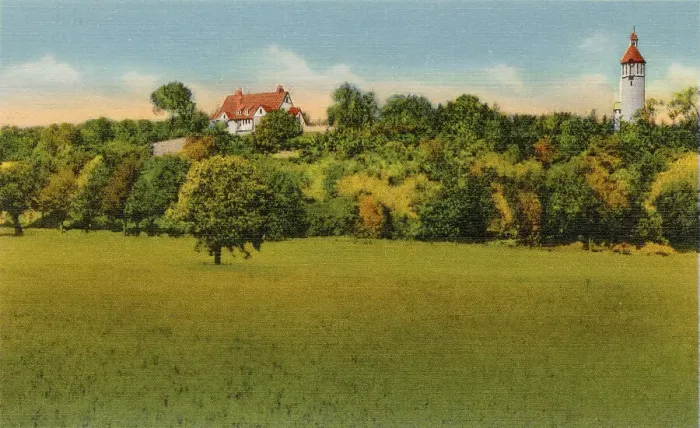 Framed Print : Plummer Hill, Rochester, Minnesota, USA Date: 1934 Framed Print : Plummer Hill, Rochester, Minnesota, USA Date: 1934