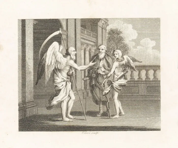 Framed Print : Plutus, Cupid and Time Framed Print : Plutus, Cupid and Time