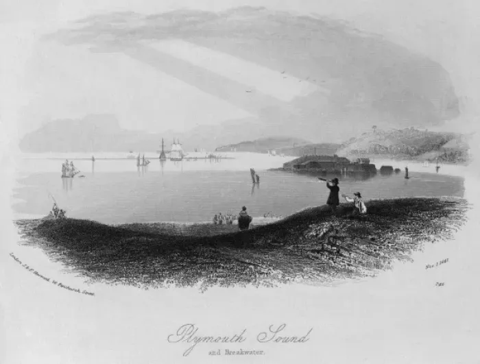 Framed Print : PLYMOUTH, Devon Framed Print : PLYMOUTH, Devon