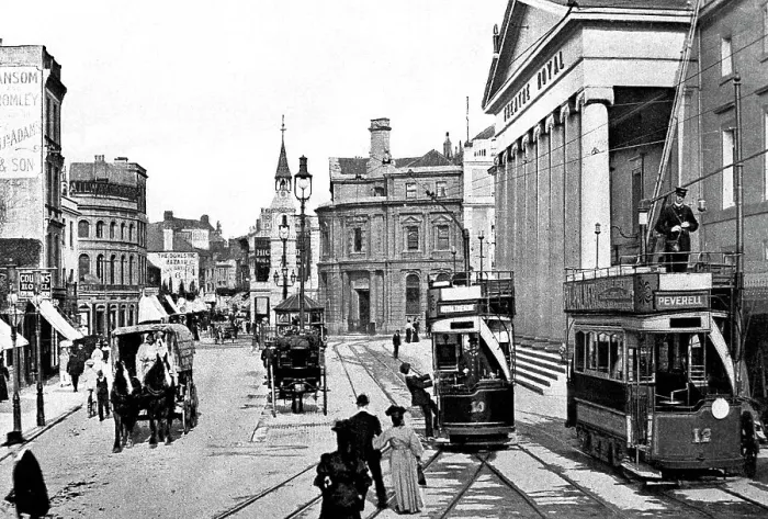 Framed Print : Plymouth - George Street Framed Print : Plymouth - George Street
