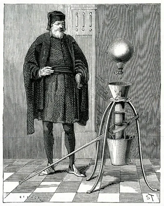 Framed Print : His pneumatic machine Date: circa 1657 Framed Print : His pneumatic machine Date: circa 1657